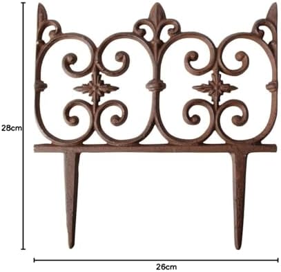 Esschert Design Garden Fence, 10.257 by 0.546 by 10.725-Inch
