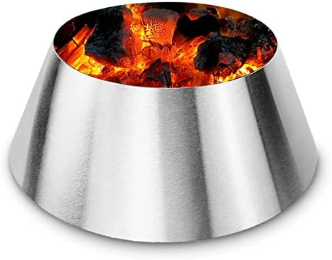 GRISUN Stainless Steel BBQ Whirlpool for Weber Kettle 22 in