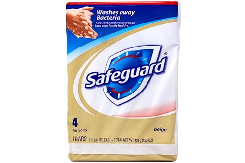 Antibacterial Bath Bar Soap (1 Pack of 4 bars)
