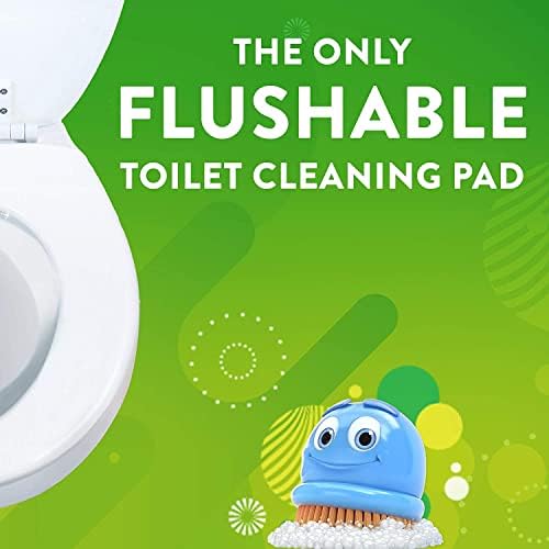Scrubbing Bubbles Fresh Brush Flushable Refill Pads for Toilet Cleaning System, Citrus Action Scent, Toilet & Toilet Bowl Cleaner