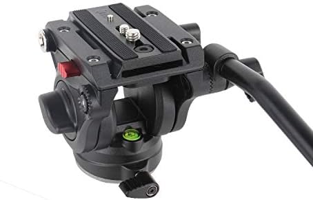 Avella V501 Video Tripod Fluid Head with Quick Release Plate