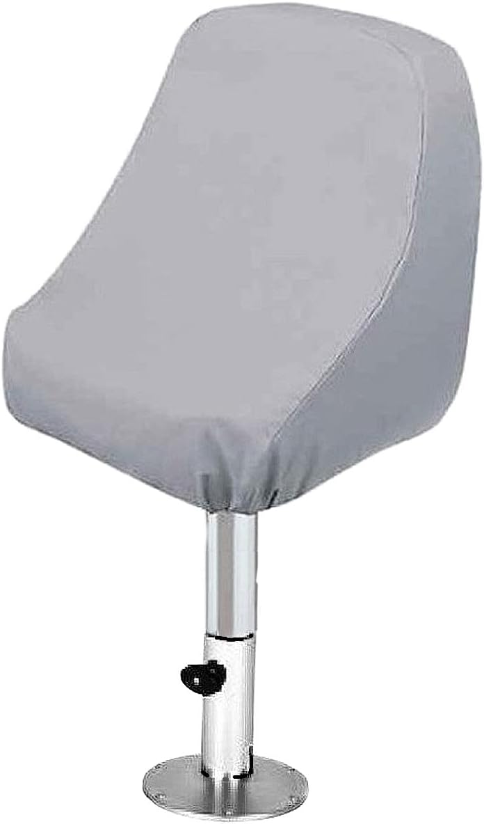 SavvyCraft Waterproof Pontoon Lounge Seat Cover Marine Grade 23"Dx60"Wx30"H