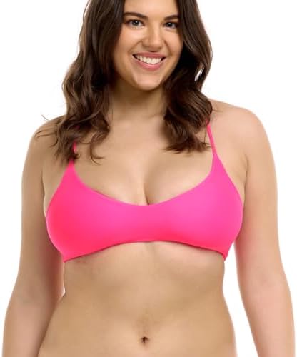 Body Glove Standard Smoothies Alani Solid Strappy Back Bikini Top for Women