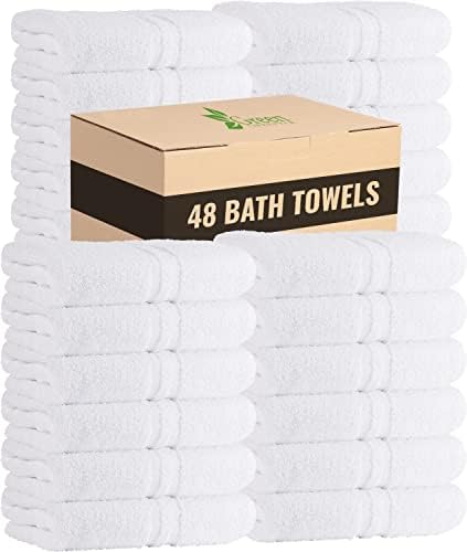 GREEN LIFESTYLE 24 Pack Black Pack Hand Towels 16 x 27 Premium Spa Quality, Super Soft and Absorbent for Gym, Pool, Spa, Salon and Home