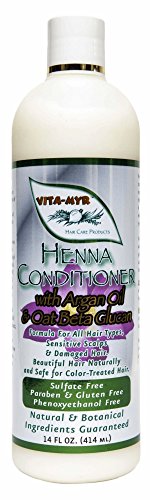 Vitamyr Henna Care Set 16 Oz Natural Shampoo & 16 Oz Natural Conditioner Vibrant Color Care & Nourishment for Gorgeous Tresses