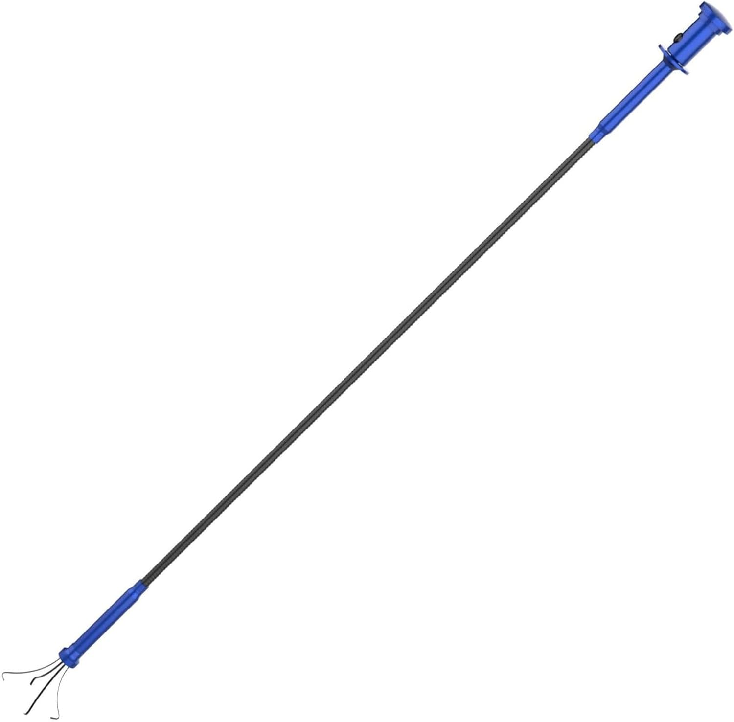 Housolution Grabber Tool Magnetic, Bendable Reacher with LED Lights, Blue