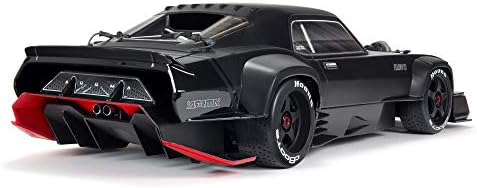 ARRMA 1/7 Felony 6S BLX Street Bash All-Road Muscle Car RTR (Ready-to-Run Transmitter and Receiver Included, Batteries and Charger Required), Black