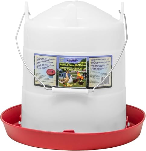 FARM-TUFF Plastic Easy Fill Poultry Waterer