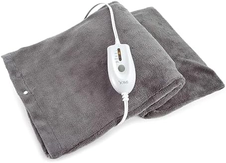 DMI Heating Pad for Pain Relief with 4 Heat Options & Moist Heat for Back Pain Relief,FSA and HSA Eligible,Neck and Shoulders,Muscle Aches,Arthritis,Period Cramps,9ft Cord,14.5 x 12 ',Medium