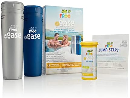 FROG @Ease in-Line Sanitizing System for Hot Tubs, for use in Marquis Spas, Caldera Spas, Artesian Spas and Hot Springs Spas up to 600 gallons