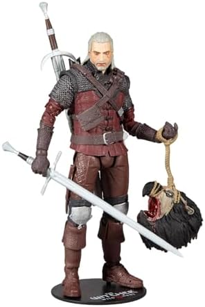 McFarlane Toys The Witcher Geralt of Rivia (Wolf Armor) 7" Action Figure
