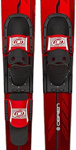 O'Brien Reactor Combo Water Skis, 67",Red