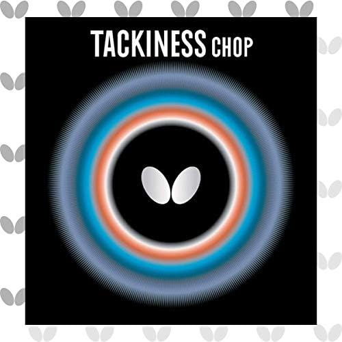 Butterfly Tackiness Chop Table Tennis Rubber Table Tennis Rubber | 1.5 mm, 1.7 mm, or 1.9 mm | Red or Black | 1 Inverted Table Tennis Rubber Sheet | Professional Table Tennis Rubber