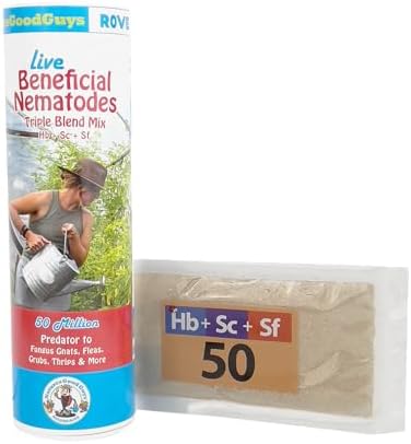 NaturesGoodGuys - Triple Blend Beneficial Nematodes HB+SC+SF (50 Million)