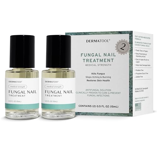 Toenail Fungus Treatment Extra Strength Antifungal Solution and Nail Fungus Treatment for Toenail - Repairs Fungal Damaged, Yellow, Thick