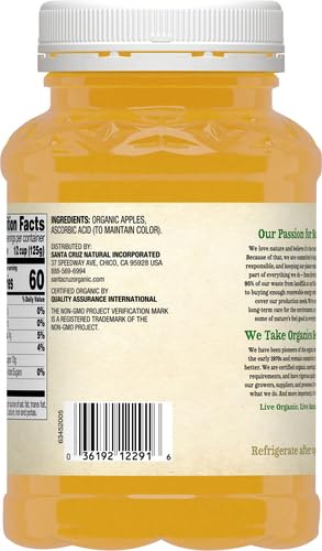 Santa Cruz Organic Apple Sauce, 23 Ounce