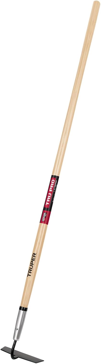 Truper Green Built Welded Garden Hoe, 6-Inch Head, 48-Inch Wood Handle (Model ATJ-PE / 30003)