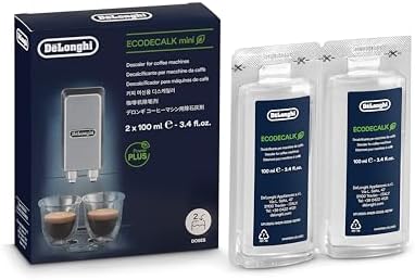 De'Longhi EcoDecalk Universal Descaler, for Coffee Machines 16.90 oz | Safe Formula, Universally Compatible, 15 Month Supply, Easy to Use