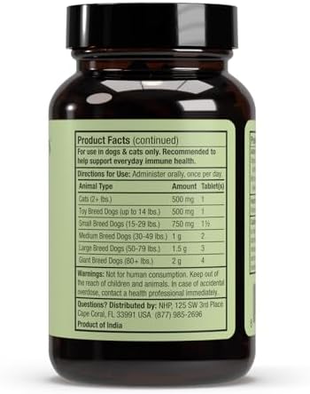 Dr. Mercola SpiruGreen for Cats & Dogs - Antioxidant Support - Spirulina & Astaxanthin - Nutrient-Dense Microalgae Formula - 180 Tablets