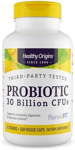 Healthy Origins Probiotic 30 Billion CFUs, 60 Veggie Caps