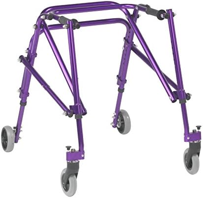 Inspired by Drive KA2200-2GKB Nimbo Posterior Walker, Knight Blue | Pediatric Posterior Walker Offers Lightweight, Adjustable Support to Help Children Build Walking Confidence