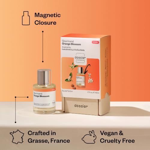 Dossier - Gourmand Orange Blossom - Inspired by La Vie Est Belle - EDP | 1.7 fl oz (50ml) - Blossom - Gourmand Orange Blossom Eau de Parfum for
