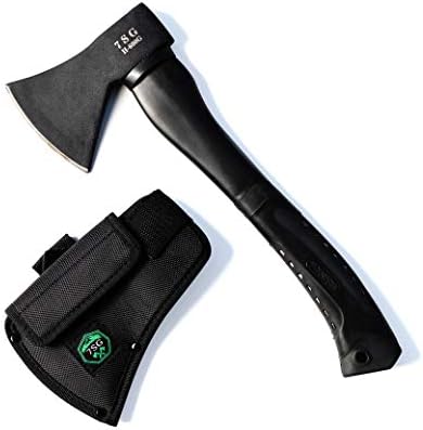 Camping Axe - Camping Hatchet with Sheath -Survival Throwing Axe - Survival Hatchets for Camping and Chopping Wood - Tactical and Survival Hatchet
