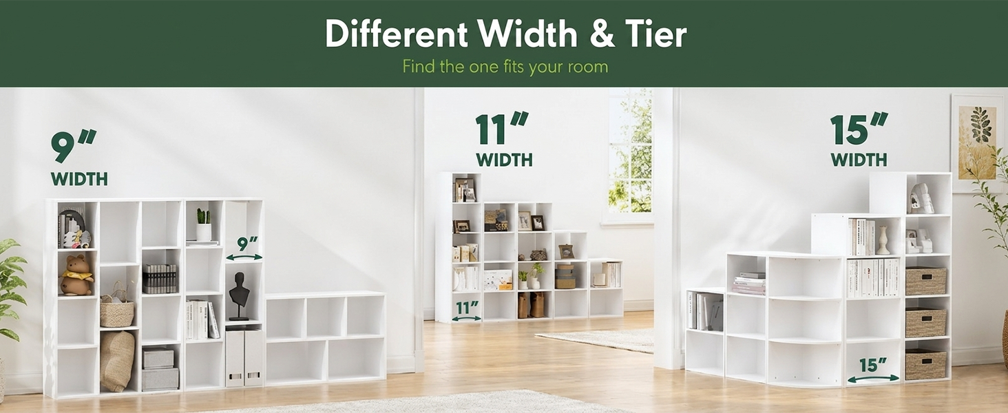 Different Width &amp; Tier