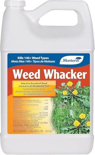 Monterey - Weed Whacker Weed Killer - Selective Broadleaf Weed Killer for Lawns - Kills 140+ Weed Types - Apply Using Sprayer - 1 Quart Concentrate