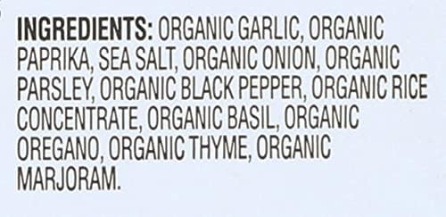 Simply Organic Garlic and Herb Vegetable Seasoning Mix, Certified Organic, Vegan, Kosher | 0.71 Ounce (Pack of 1)