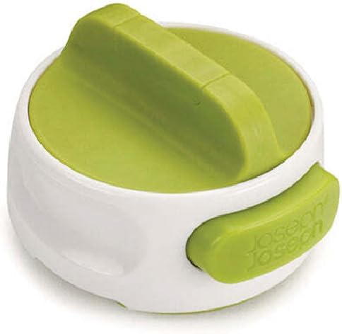 Joseph Joseph Can-Do Plus Compact Can Opener Manual Easy Twist Pull Tab Stainless Steel Portable Space-Saving, White