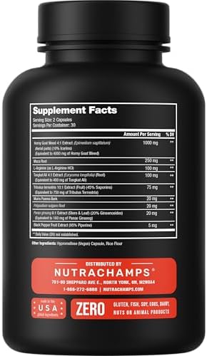 Rhodiola Rosea Supplement 600mg | 120 Vegan Capsules | Rhodiola Rosea Extract for Energy, Stress Relief, Mood and Focus | Adaptogenic Root with Rosavin & Salidrosides | 300mg Pills by NutraChamps