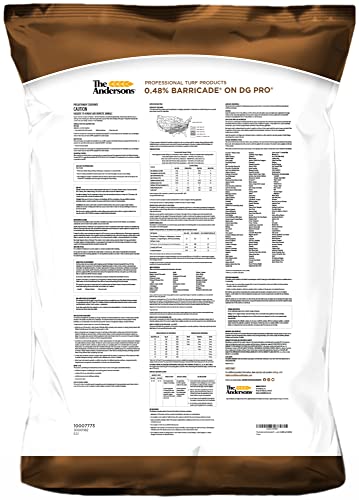 The Andersons Barricade Professional-Grade Granular Pre-Emergent Weed Control - Covers up to 5,800 sq ft (18 lb)