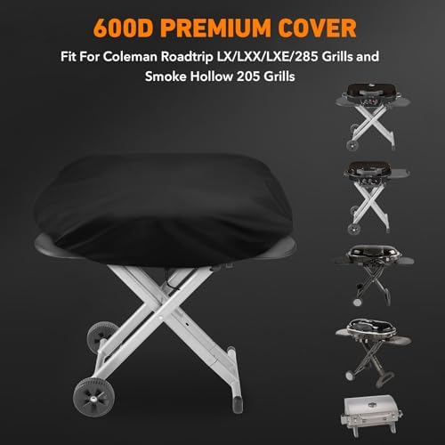 Grill Cover fits for Coleman Roadtrip LX/LXX/LXE/285 and Smoke Hollow 205