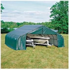 ShelterLogic 82143 Grey 22'x24'x12' Peak Style Shelter