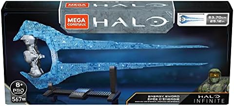 Mega Construx Halo Energy Sword, 567 pieces