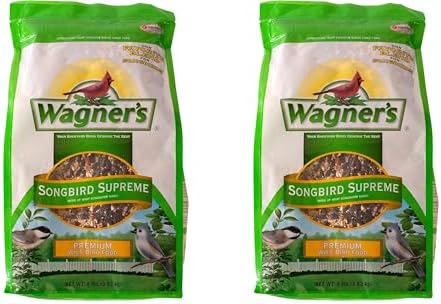 Wagner's 62042 Songbird Supreme Blend Wild Bird Food, 8-Pound Bag