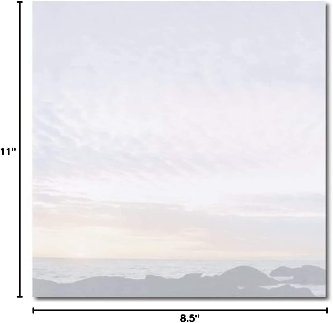 Great Papers! Horizon Letterhead, 8.5 x 11 Inches, 80 Count (2013184)