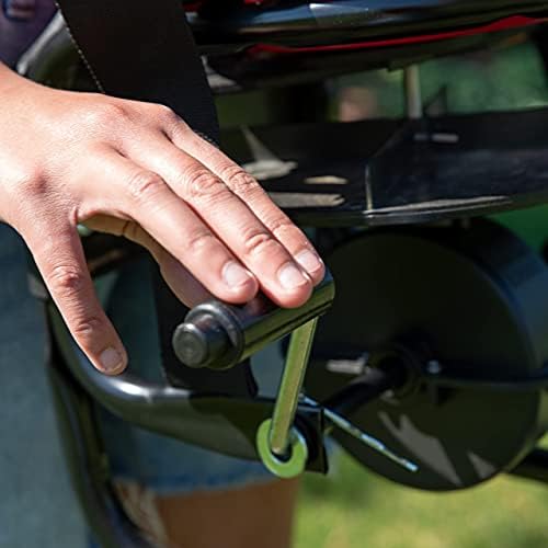EarthWay 3100 40 LB Professional Chest Mount Hand Crank Broadcast Spreader Including Even Spread Technology