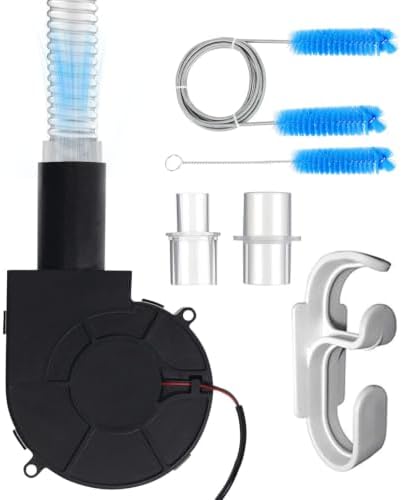 CPAP Hose Dryer Cleaning Kit: Fast-Drying Silent Blower Fan Cleaner for Resmed Airsense 10/11 Heated Tubing