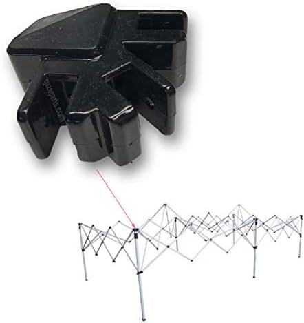 Ozark Trail 10 X 20 Straight Leg Instant Canopy Leg Cap Upper Mold (3-Way Connector) Replacement Parts