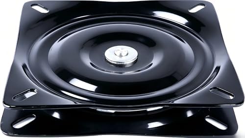 Hoffen Seat Swivel, 6-1/4 inch, Black, 360-Degree