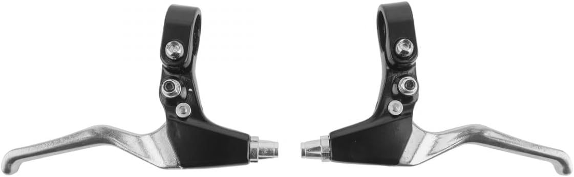 Sunlite Locking Brake Levers, 22.2mm Clamp, Black/Silver
