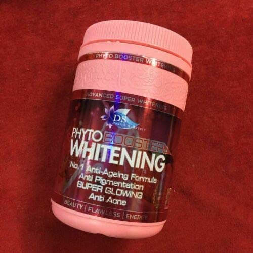 QGS Phyto Booster Whitening Anti-Aging Formula - Advanced Collagen for All Skin Tones, 120ml Powder