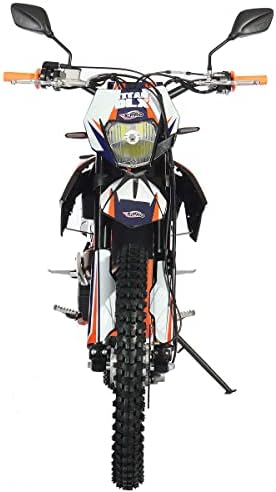 X-PRO Titan DLX 250cc Gas Dirt Bike Pit Bike Adult Bike,Big 21"/18" Wheels, Zongshen Engine! (Green)