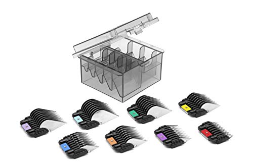 Professional Animal Stainless Steel Comb Set for A5-style Detachable Blade Clippers, Snap-On Size #10/15/30 for Pets, Dogs, Cats