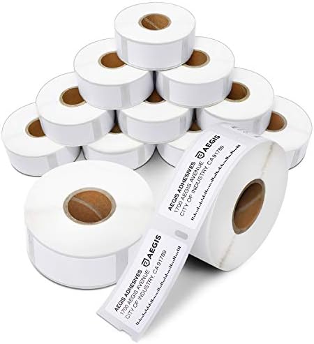 Replacement for DYMO 30256 (8 Rolls, 2400 Labels) 2 5/16" X 4" | Direct Thermal Shipping Labels - Compatible With LabelWriter 450, 450 Turbo, 4XL Printers (NOT 550, 5XL) - Aegis Adhesives