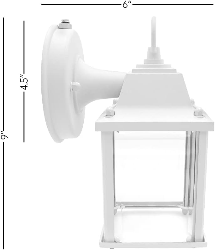 Maxxima LED Aged Bronze Outdoor Wall Light, Photocell, 650 Lumens 3000K