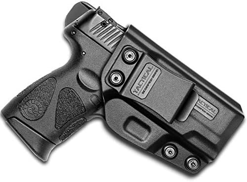 Tactical Scorpion Gear Polymer Concealed (IWB) | Adj. Cant & Retention | Inside Pants Holster: Fits Taurus Millennium G2 PT111 PT132 PT138 PT140
