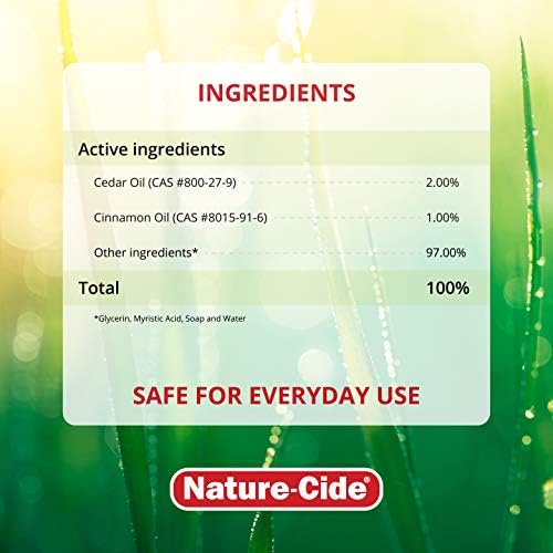 Insect Repellent. Combats and Repels Many Outdoor Pests. Safe for Use Around Children and Pets (2 oz.)